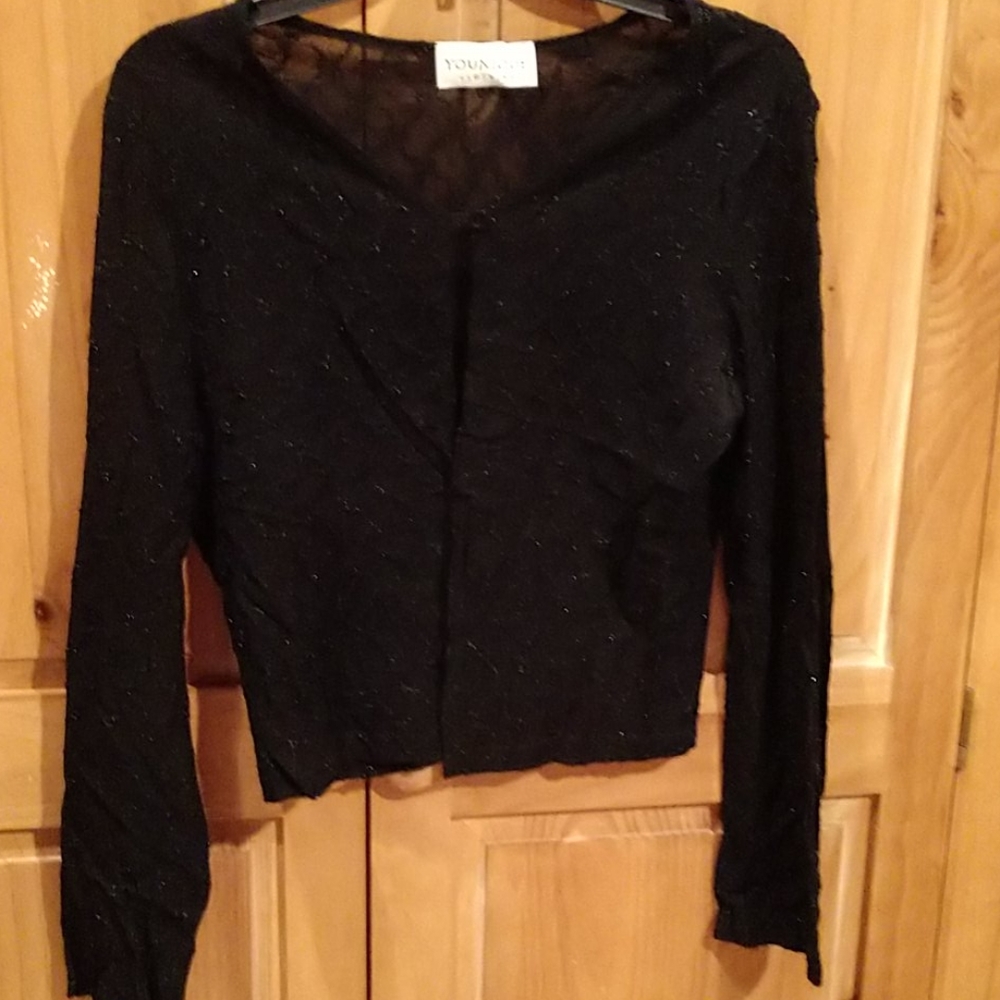Women's Younique Clothing Sheer Stretchy Top